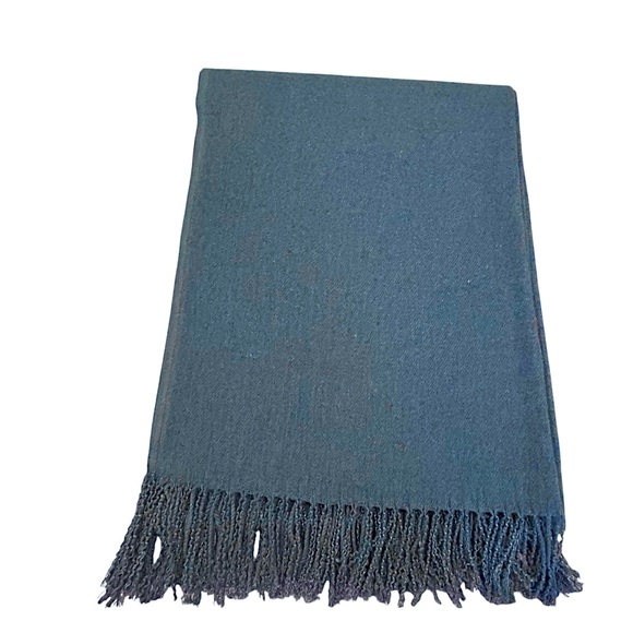 NWOT Very Soft Acrylic Blue Winter Scarf - Picture 1 of 4